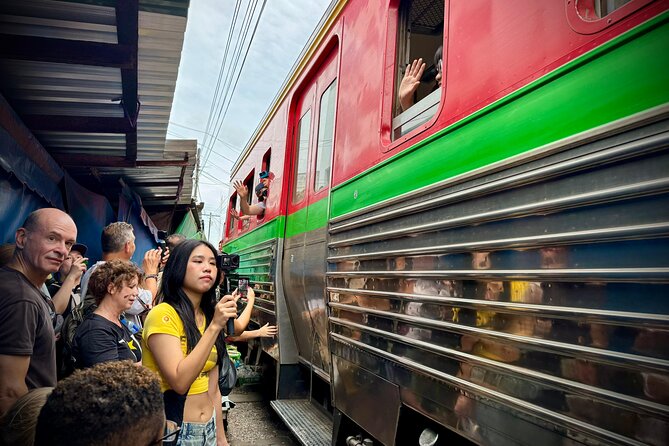 Bangkok: Private Floating Market and Train Market - Returning to Bangkok and ending at MBK Center