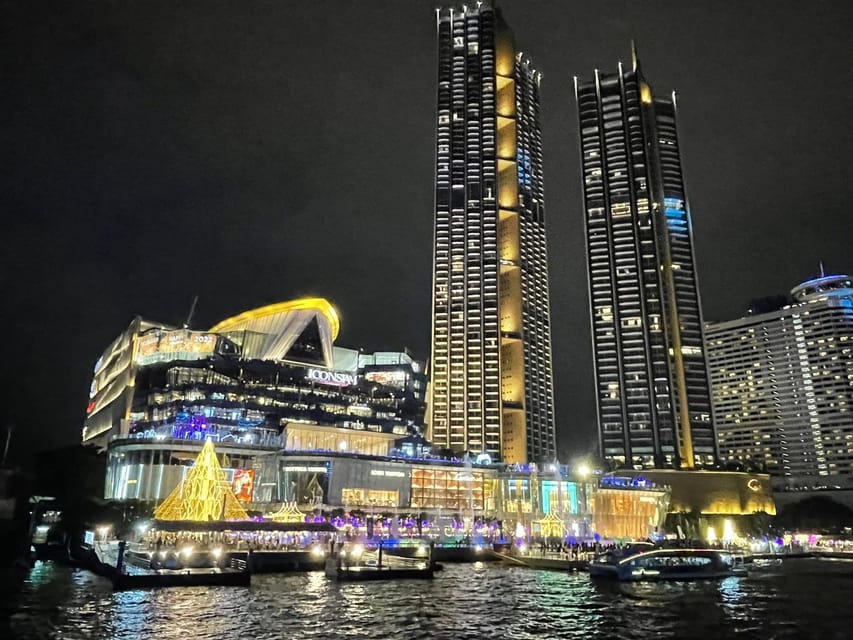 Bangkok: Royal Princess Cruise with Optional Hotel Transfer - Practical ways to improve your evening