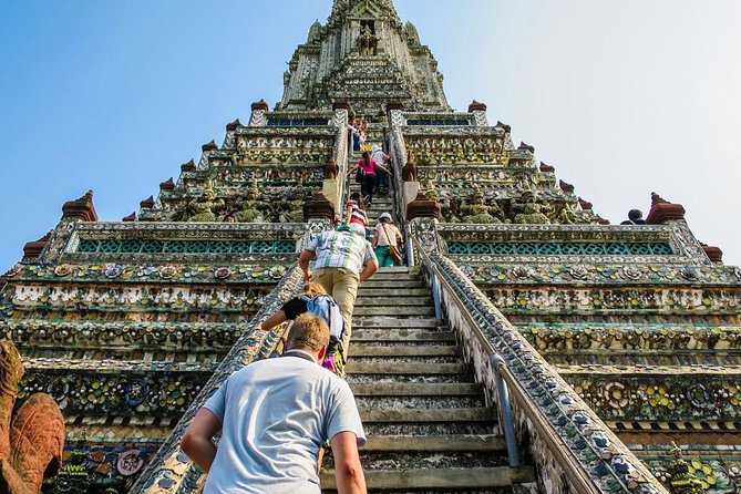 Bangkok’s Three Iconic Temples: Wat Traimit, Wat Pho & Wat Arun - Transport, pickup, and group size