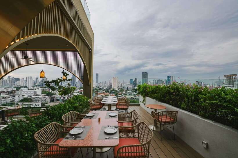 Bangkok: SOL and LUNA BKK Rooftop F&B Packages - The skyline is the main attraction