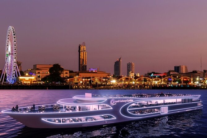 Bangkok Sunset or Evening Dinner Cruise (The Planet Cruise) - Key points to know before you book