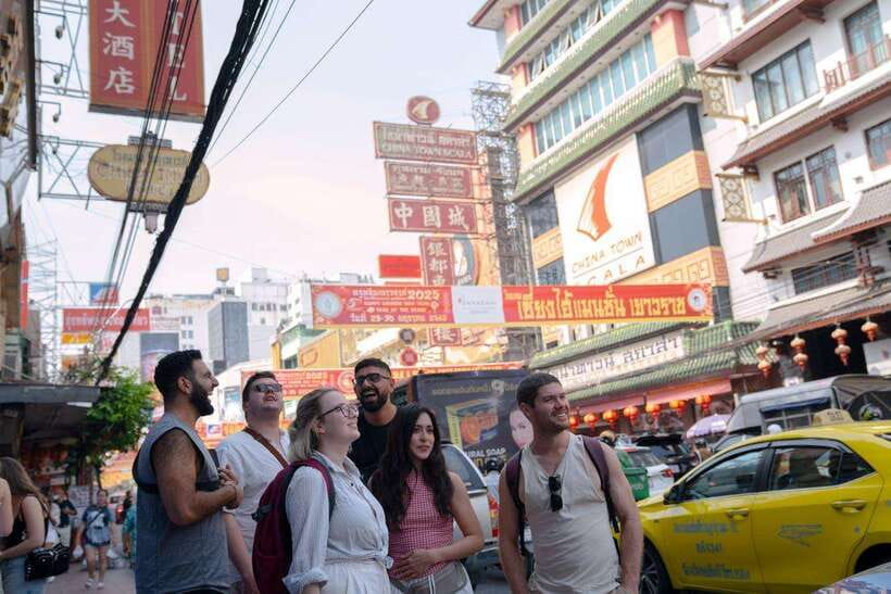 Bangkok: Talad Noi Hidden Gems & Street Food Adventure - Hong Sieng Kong and the route toward Chinatown