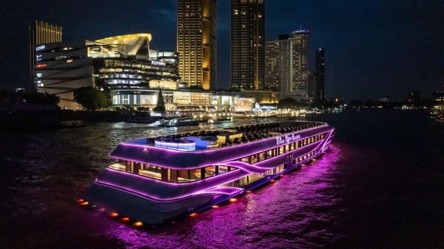 Bangkok: The Opulence Buffet Dinner Cruise with Live Band - Boarding at ICONSIAM Pier 2