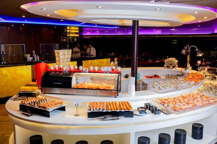 Bangkok: The Opulence Buffet Dinner Cruise with Live Band - Three decks and the best place to sit