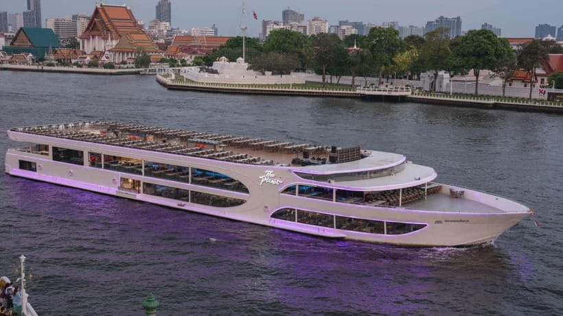 Bangkok: The Planet Chao Phraya River Dinner Cruise - Live music and Thai classical dancing