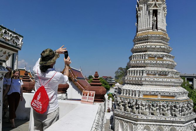 Bangkok Tour: Highlights & Hidden Gems & Long Tail Boat - Getting around by rail, taxi, and tuk-tuk