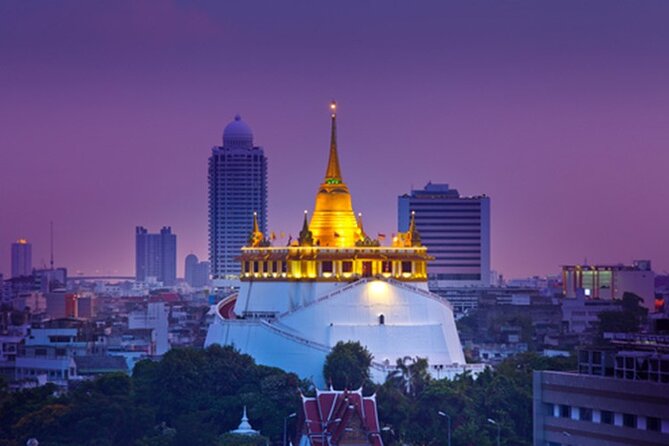 Bangkok Tuk Tuk Tour - Hotel-pickup & Dinner - Pak Khlong Talat after dark