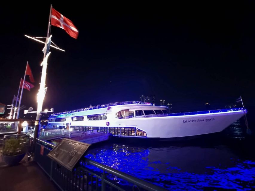 Bangkok: White Orchid Chao Phraya Dinner Cruise - The sunset sailing gives you the clearest change of light