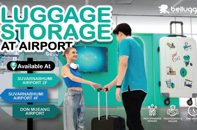 Bellugg Luggage Storage Service - The biggest advantage: 24-hour access