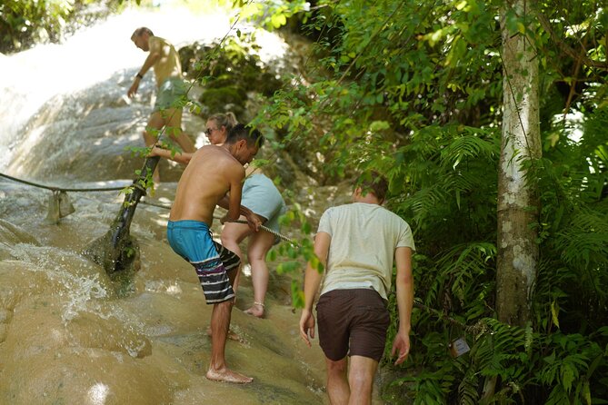 Bua Tong Waterfall Adventure& Huge Cave included Thai Buffet Tour - The 8:30 a.m. Pickup and Road to the Falls
