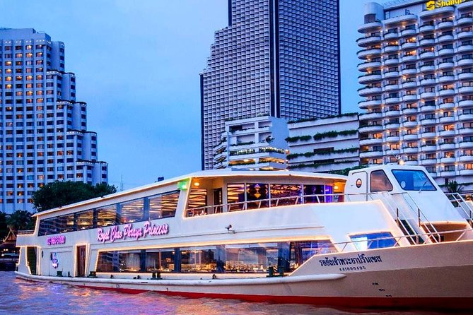 Chaophraya Princess Dinner Cruise in Bangkok with Hotel Pickup - Choosing a seat for dinner and river views
