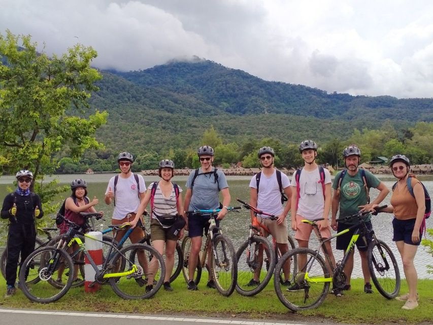 Chiang Mai: 24 km Leisure Cycling & swim Lake Huay Tueng Tao - Cycling Past the 700th Anniversary Stadium