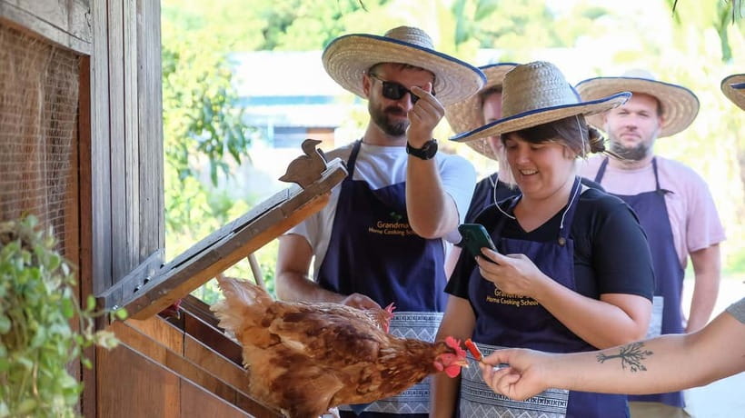 Chiang Mai: Authentic Cooking Class with Market & Farm Visit - Your own station keeps the class hands-on