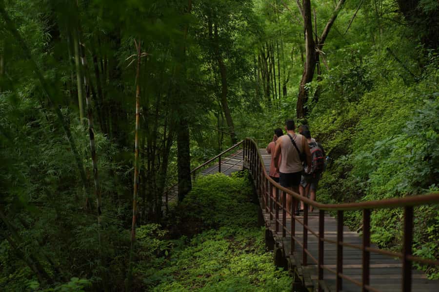 Chiang Mai: Bua Thong Sticky Waterfall & Huge Cave & Buffet - Nam Phu Chet Si is the quietest stop