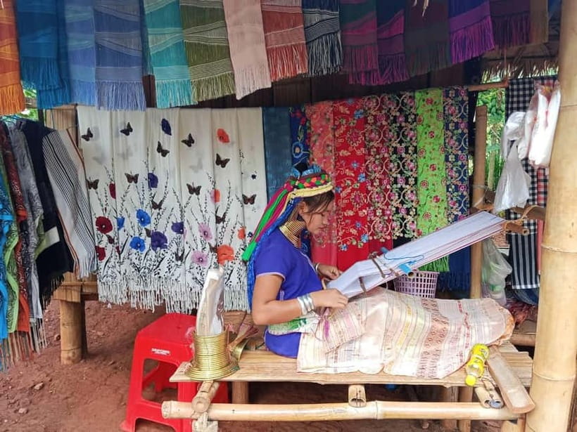 Chiang Mai: Chiang Rai Red, White, and Blue Temples day tour - The optional Long Neck Karen Village stop