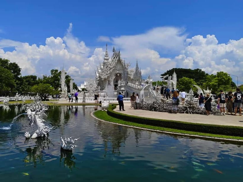 Chiang Mai: Chiang Rai Red, White, and Blue Temples day tour - The road from Chiang Mai to Mae Kachan Hot Spring