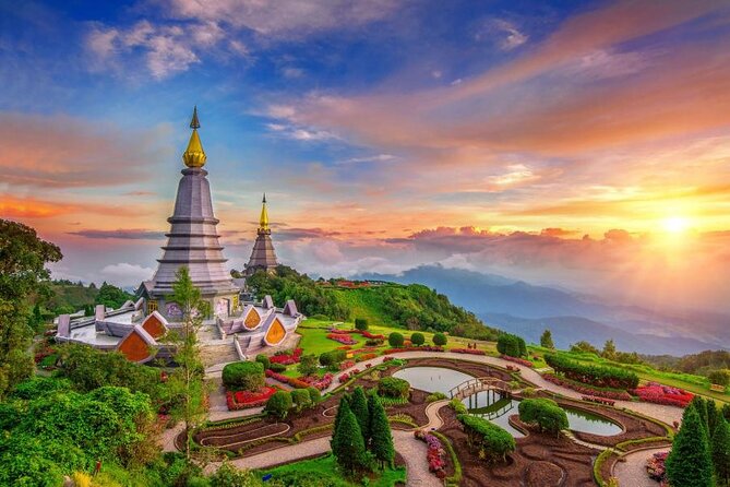 Chiang Mai - Doi Inthanon Full day Tour - Wachirathan Falls brings the first big view