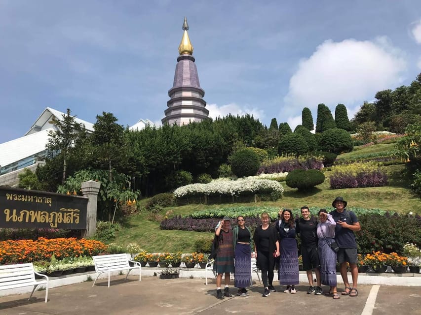 Chiang Mai: Doi Inthanon Park with Kew Mae Pan Hike Day Trip - Wachirathan Waterfall closes the day