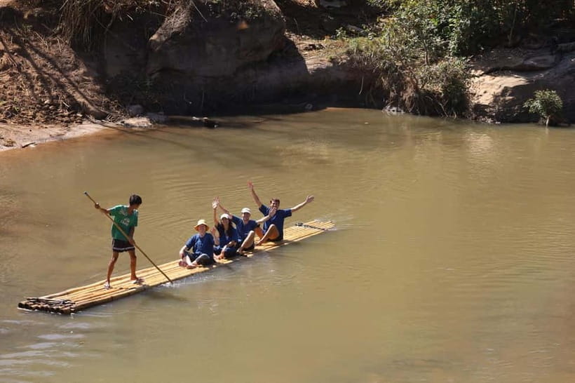 Chiang Mai: Elephant Sanctuary Bamboo Raft & Padthai Cooking - A final river visit with the elephants