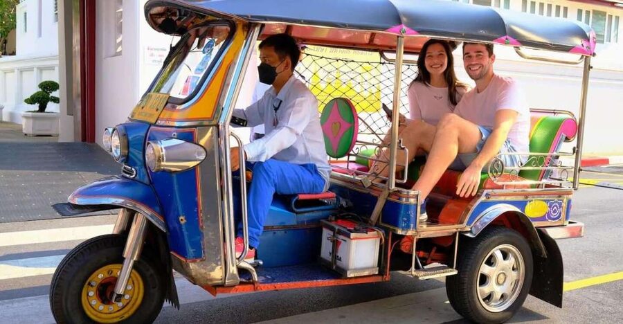 Chiang Mai: Exploration of Old City by Private Tuk-Tuk - Riding through the Old City in an open tuk-tuk