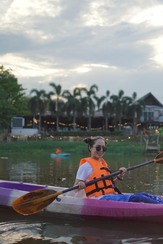 Chiang Mai:Explore kayaking through Mae Ping River on sunset - From daylight to city lights by 19:30