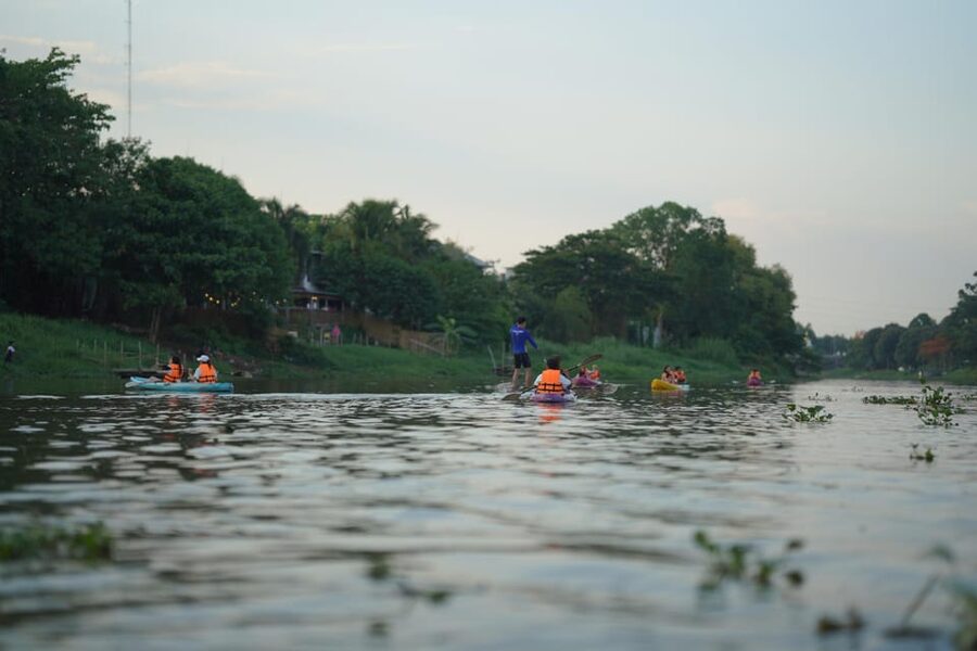 Chiang Mai:Explore kayaking through Mae Ping River on sunset - How much value do you get for $24?