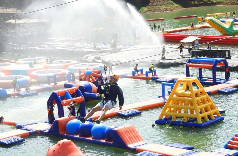 Chiang Mai: Grand Canyon Water Park Ticket & Optional Pickup - Giant inflatables and water slides