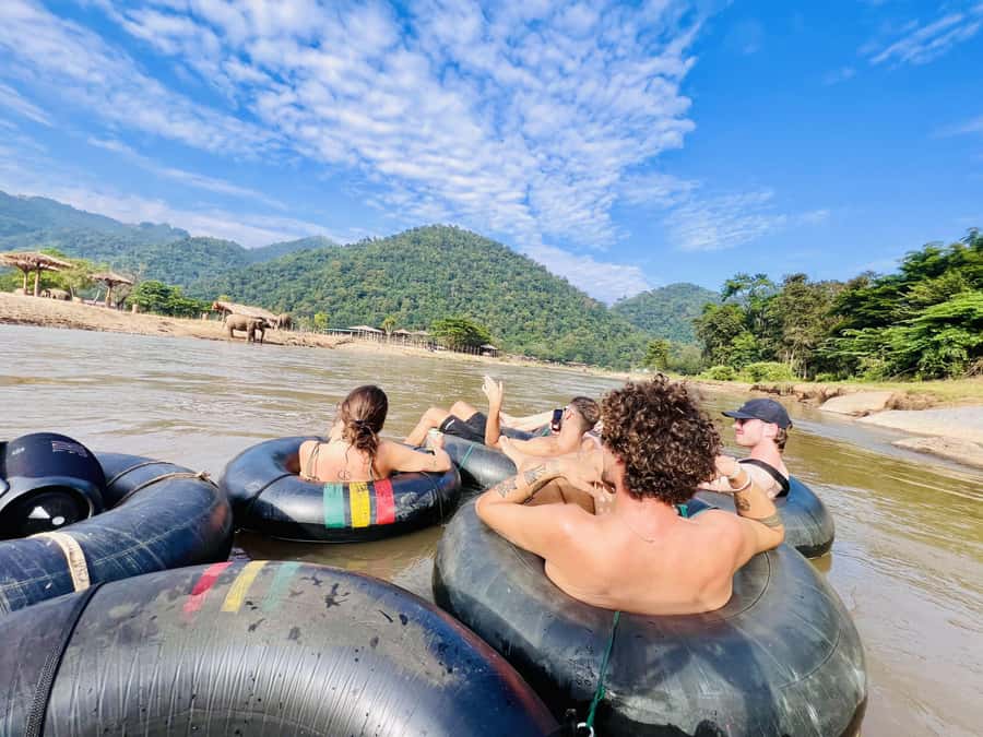 Chiang Mai Half-Day Adventure: River Tubing & Waterfall - Key points at a glance