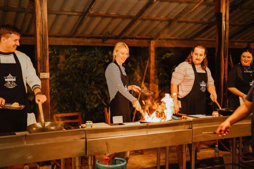 Chiang Mai: HALF-DAY COOKING COURSE at a Thai Cooking Farm - Five Thai dishes, prepared one by one