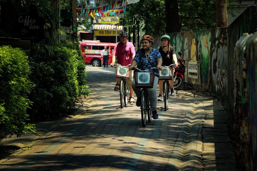 Chiang Mai: Half-Day Old Town Cycling Tour - The blacksmith community and working traditions