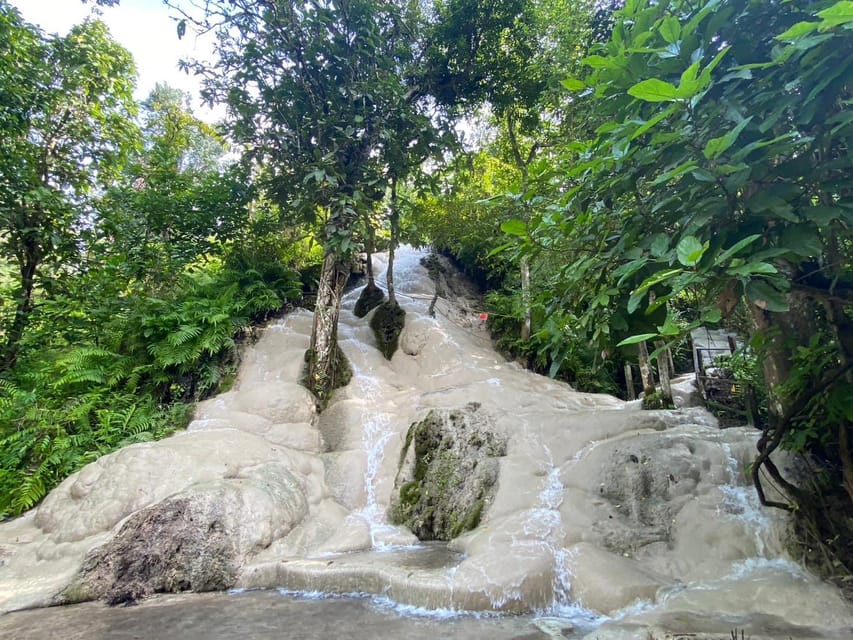 Chiang Mai Half Day Tour: Sticky Waterfall & Hotel Transfer - Arriving at the waterfall park
