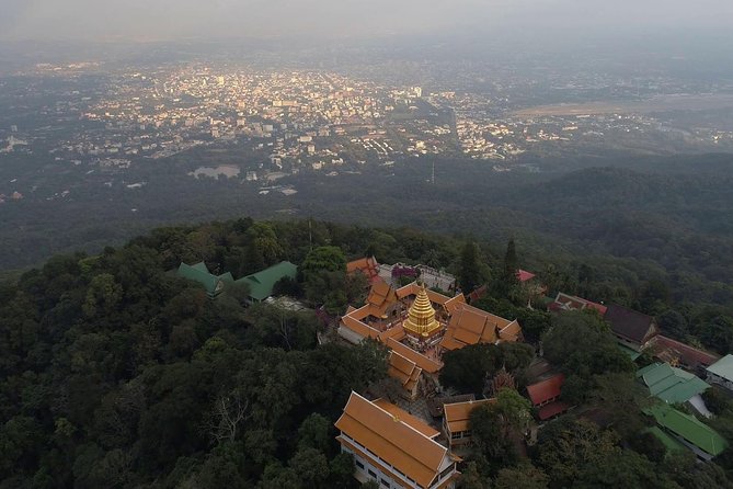 Chiang Mai Iconic Temples and City Tour - Wat Phra That Doi Suthep and the mountain above Chiang Mai