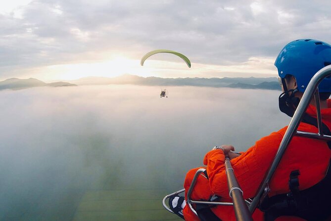 Chiang Mai Paramotor Flying Experience - What a tandem paramotor flight feels like