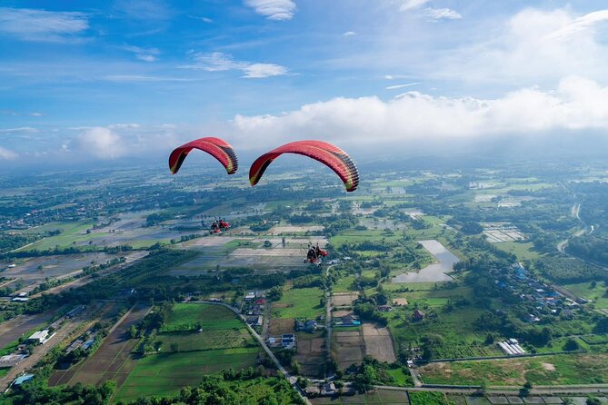 Chiang Mai Paramotor Flying Experience - Mae Taeng’s rice fields and rural views