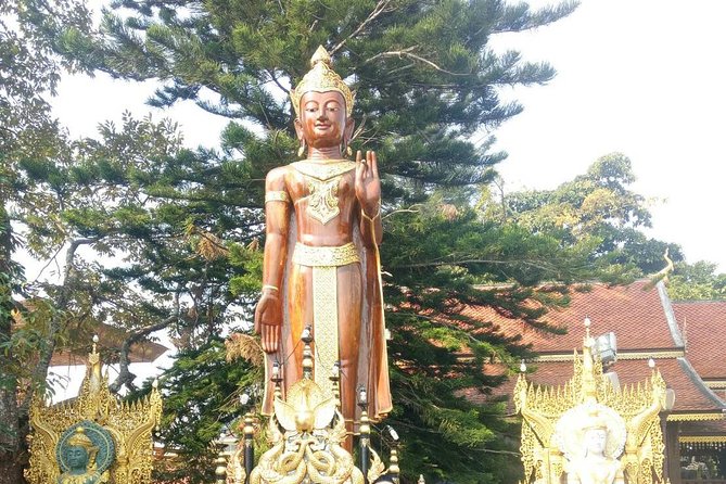 Chiang Mai Private Tour with Tea Plantation, Karen Village, Doi Suthep - Wat Phra That Doi Suthep and the views over Chiang Mai