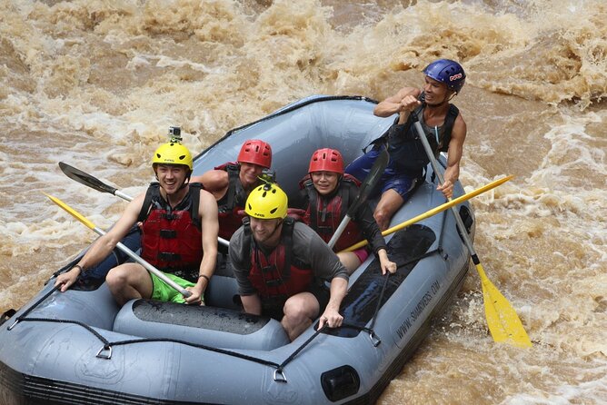 Chiang Mai Rafting in Mae Taeng River with Thai Buffet - The waterfall and water slide after lunch
