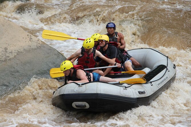 Chiang Mai Rafting in Mae Taeng River with Thai Buffet - How much time do you really spend rafting?