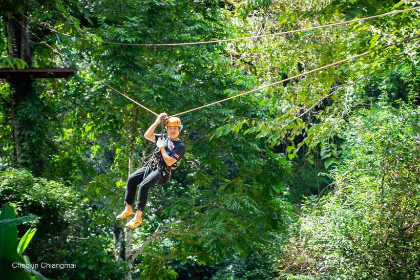 Chiang Mai: Sky Hawk Zipline Adventure With Optional ATV - What the full day feels like