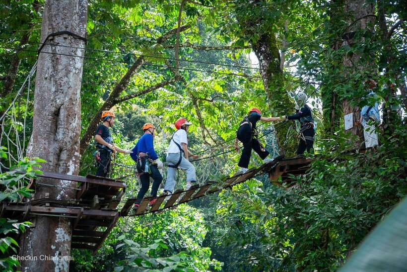 Chiang Mai: Sky Hawk Zipline Adventure With Optional ATV - Choosing between the short and full zipline courses