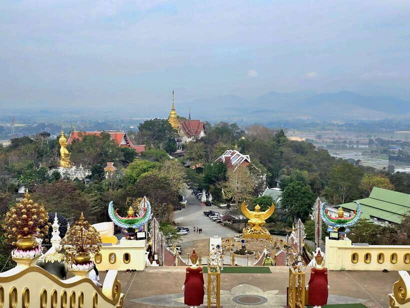 Chiang Mai: Sticky Waterfall scenic loop unseen lake &temple - Wat Phra That Chom Kitti and a quieter finish