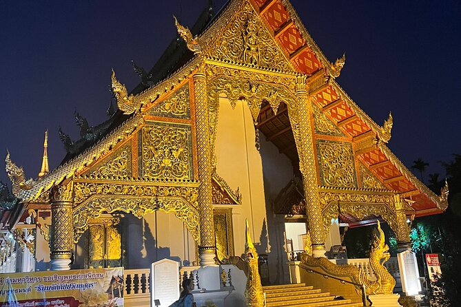 Chiang Mai Temples and Market Tuk-Tuk Evening Night Tour - Wat Phra Singh, the old city’s best-known temple