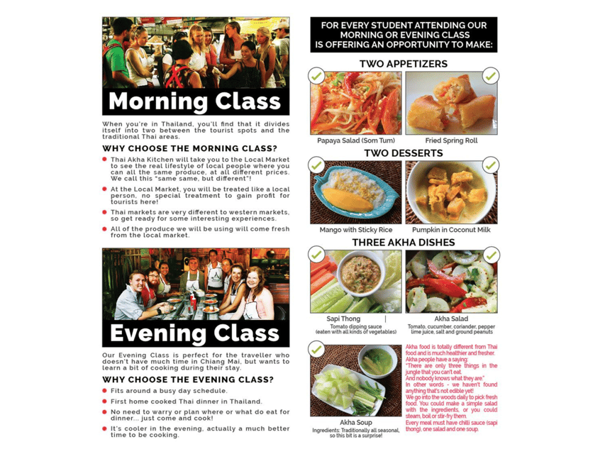 Chiang Mai: Traditional Thai-Akha Cooking Class& Market Tour - Practical planning for your day