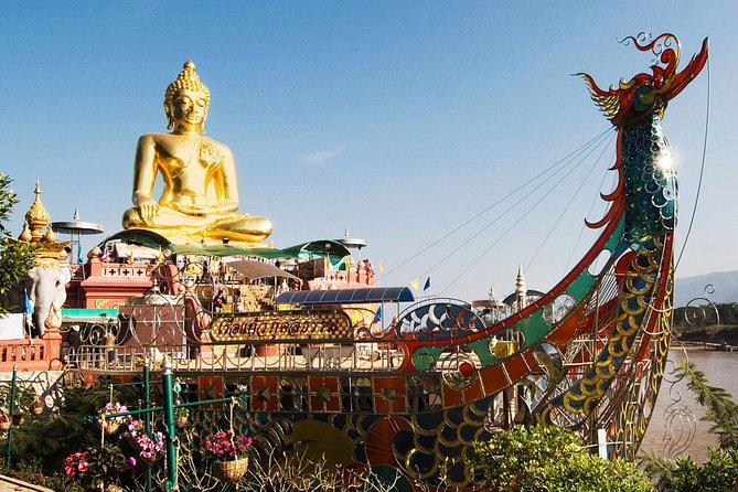 Chiang Rai Day Tour from Chiang Mai + The Long Neck Hill Tribe With Boat - Wat Rong Seur Ten, the Blue Temple