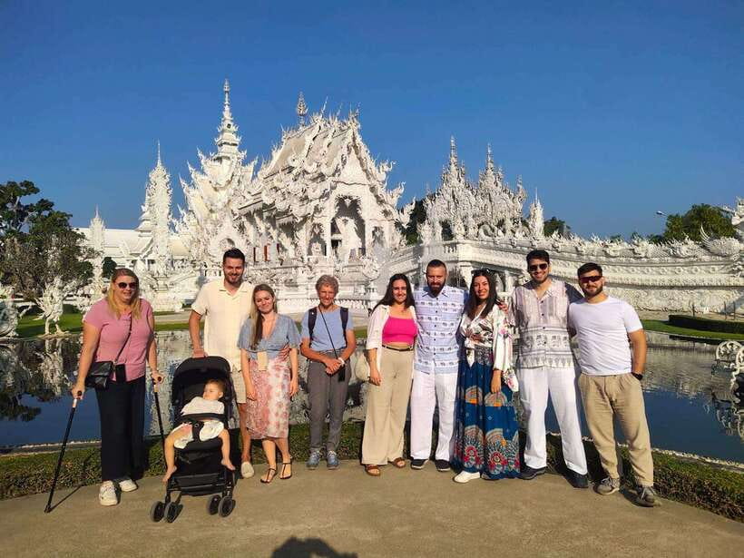 Chiang Rai: Guided Highlights Guided Tour with Buffet Lunch - White Temple: Chiang Rai’s dazzling opening act