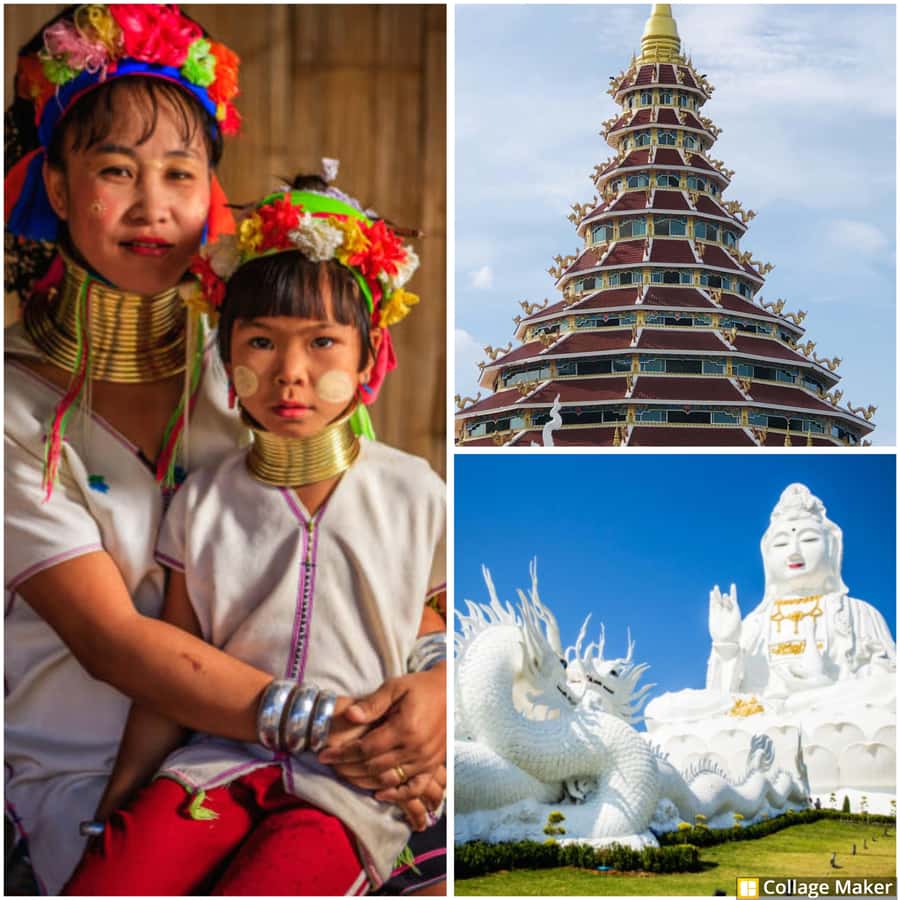 Chiang Rai: White, Blue, Red Temples, Long Neck Tour - Mae Khachan Hot Springs: a brief leg stretch