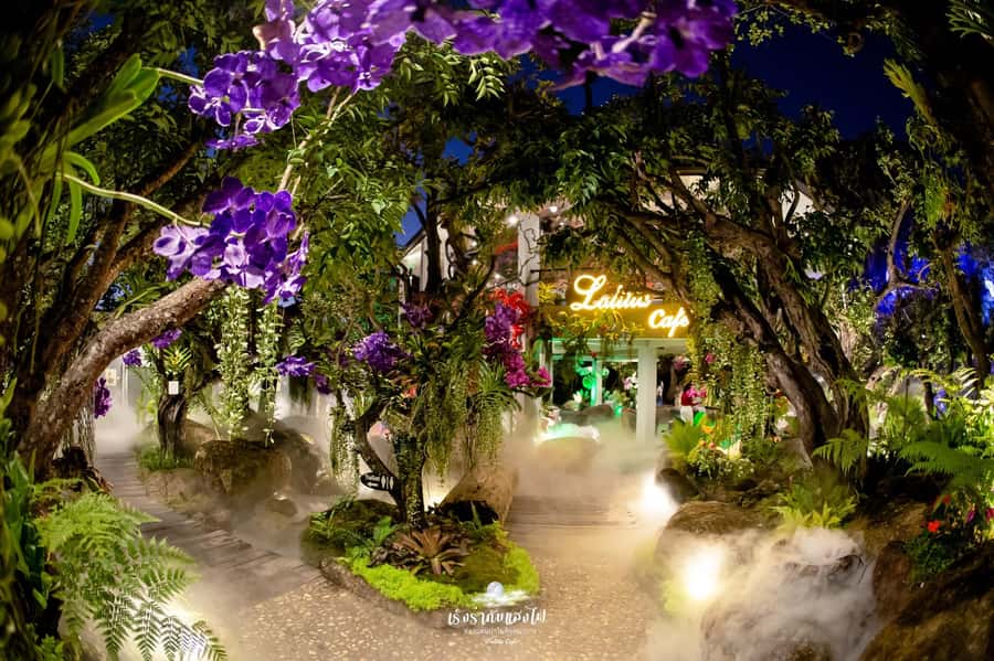 Chiangmai to Chiangrai: 3 Temples, Hot Springs& Lalitta Cafe - The Blue Temple, compact and full of color