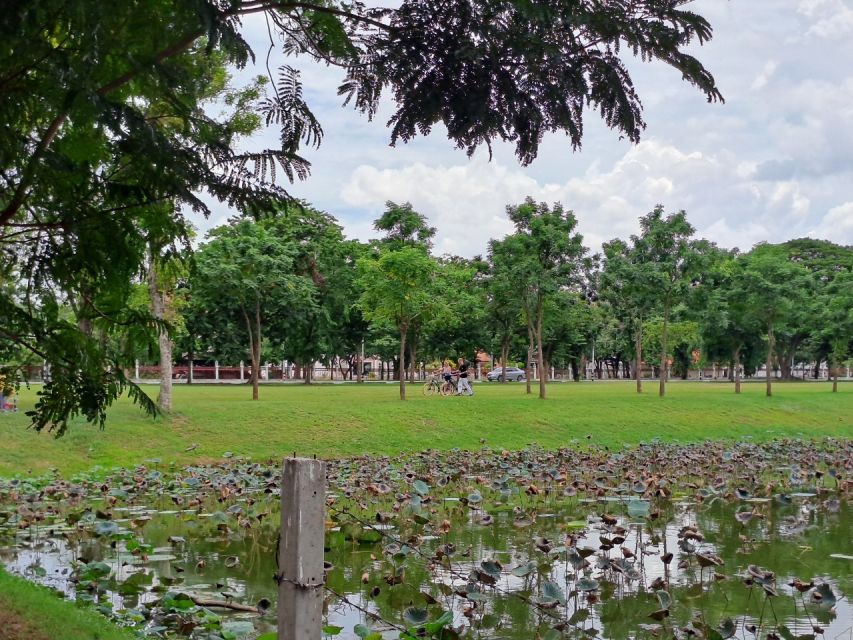 Colors of Ayutthaya: UNESCO Heritage 6 hour Bicycle Tour - The river crossing brings the day full circle