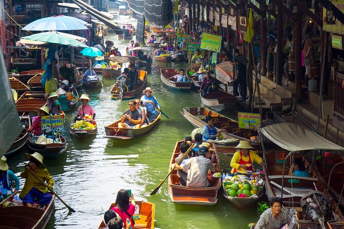 Damnoen Saduak Floating Market & Maeklong Railway From Bangkok - Two unusual markets, one long Bangkok day
