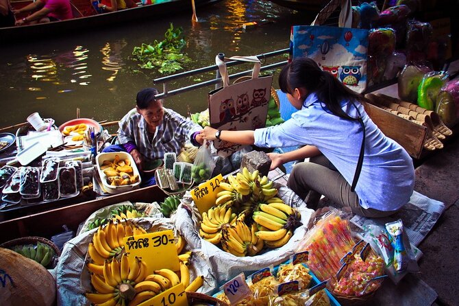 Damnoen Saduak Floating Market & Maeklong Railway Market Tour From Bangkok - Price, timing, and cancellation rules
