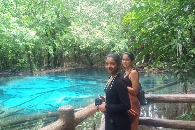 Discover Krabi - Emerald Pool, Hot Springs & Tiger Cave Temple - Emerald Pool and Blue Lagoon: forest walking before the swim